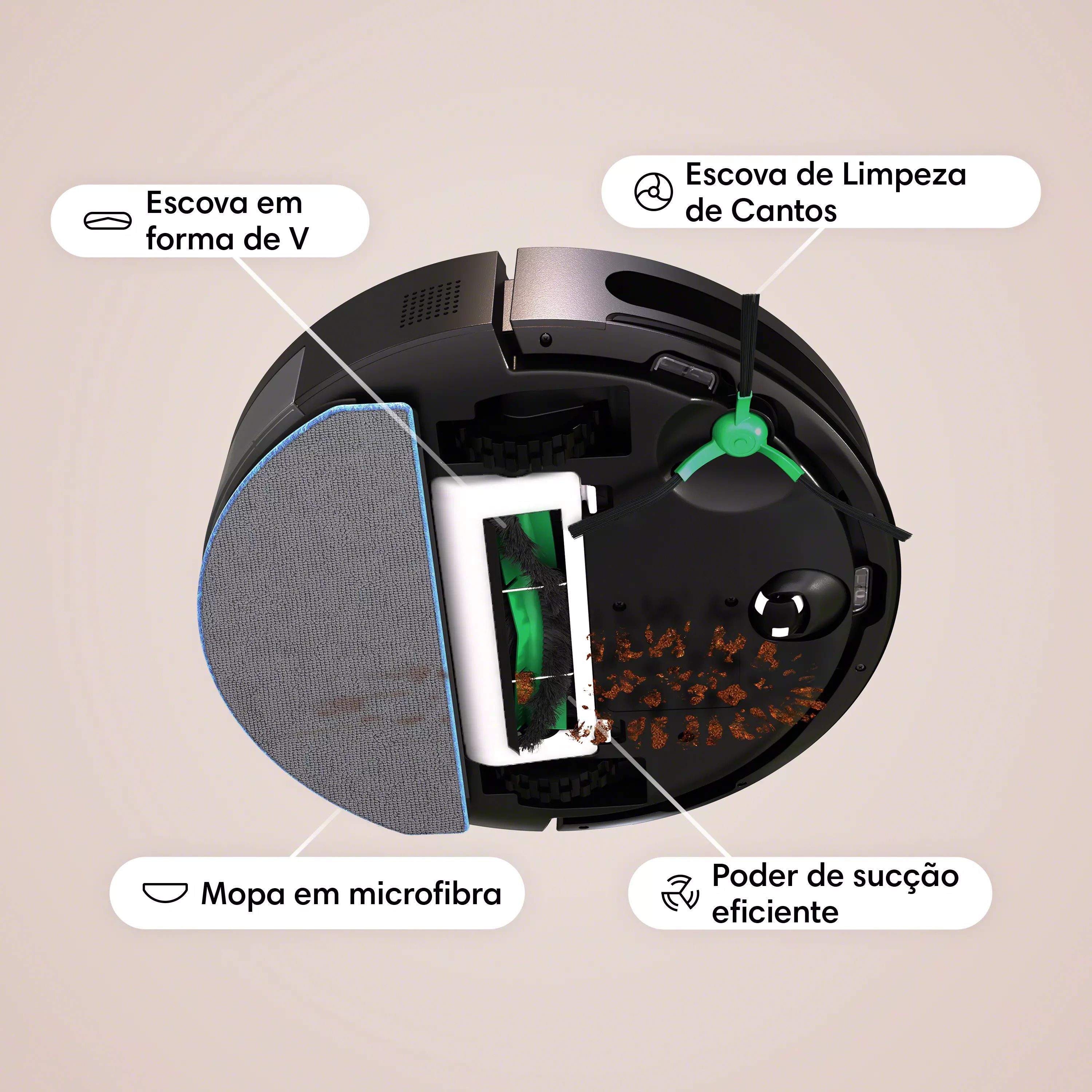Robot Roomba Combo 2 Essential base AutoEmpty